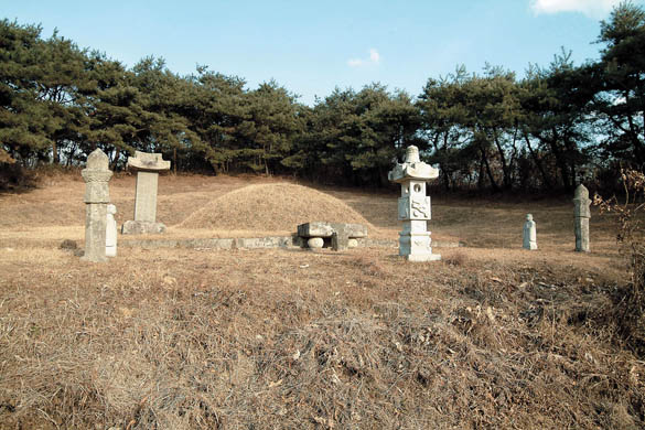 전주 이씨 이렴 묘 전경 이미지