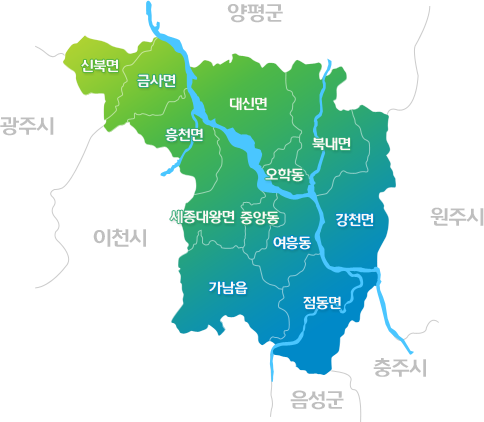 여주시 지도